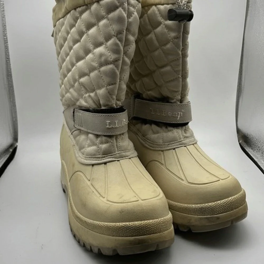 L.L. Bean kids‎ snow boots- kids size 4